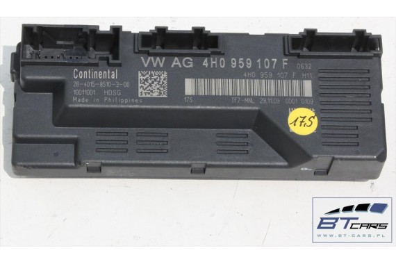 AUDI A8 STEROWNIK MODUŁ KLAPY 4H0959107F 4H0 959 107 F 4H0959107F 4H D4 4H0959107 4H0959107F 4H0959107F 4H0959107F 4H0959107F