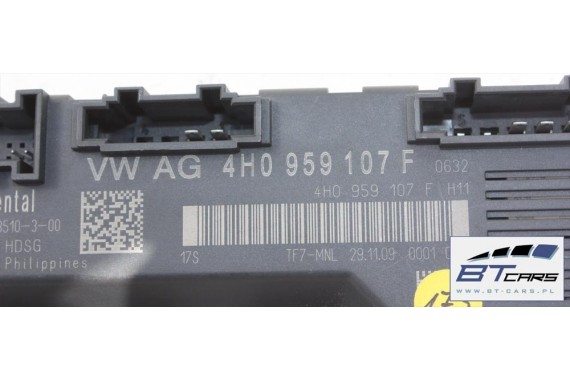 AUDI A8 STEROWNIK MODUŁ KLAPY 4H0959107F 4H0 959 107 F 4H0959107F 4H D4 4H0959107 4H0959107F 4H0959107F 4H0959107F 4H0959107F