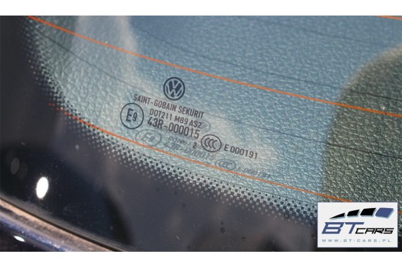 VW SCIROCCO KOMPLETNY TYŁ ZDERZAK tylny + KLAPA BAGAŻNIKA LAMPY lampa 1K8 Kolor LC9X głęboka czerń 1K8827025 1K8945095 1K8945096