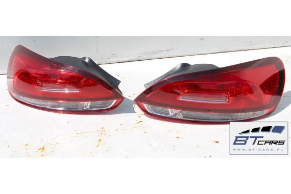 VW SCIROCCO KOMPLETNY TYŁ ZDERZAK tylny + KLAPA BAGAŻNIKA LAMPY lampa 1K8 Kolor LC9X głęboka czerń 1K8827025 1K8945095 1K8945096