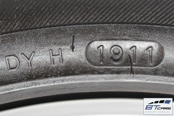 VW GOLF 6 VI JETTA EOS TOURAN FELGI 16 OPONY KOŁA felga 1K0601025CH / BS 6,5J*16H2 ET50 opona Hankook Optimo H725A 205/55/16 91H