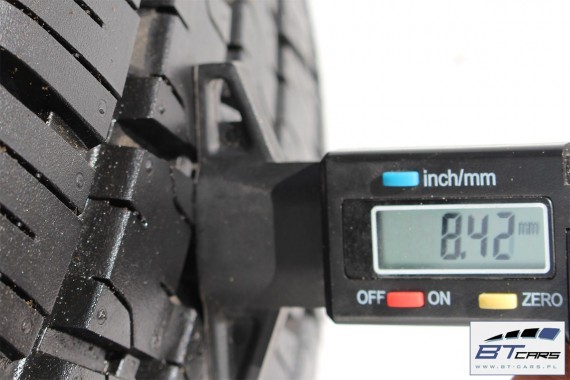 VW GOLF 6 VI JETTA EOS TOURAN FELGI 16 OPONY KOŁA felga 1K0601025CH / BS 6,5J*16H2 ET50 opona Hankook Optimo H725A 205/55/16 91H