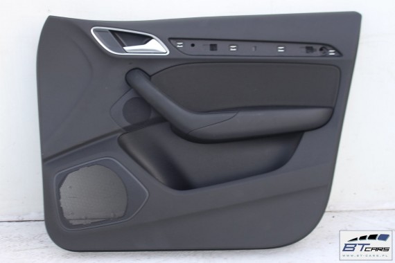 AUDI Q3 BOCZKI DRZWIOWE BOCZEK TAPICERKA 8U 8U1867103 8U1867104 8U0867303 8U0867304 8U0 867 303 czarne
