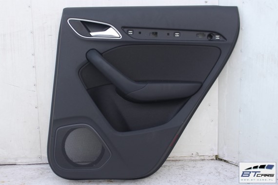 AUDI Q3 BOCZKI DRZWIOWE BOCZEK TAPICERKA 8U 8U1867103 8U1867104 8U0867303 8U0867304 8U0 867 303 czarne