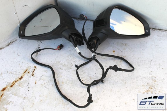 AUDI A4 LUSTERKO DRZWI PRAWE 7 pin LY9B / 8W 2015- zewnętrzne pinów kabli przewodów Angielska Anglik