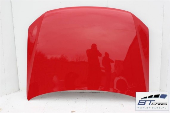 VW AMAROK PRZÓD maska błotniki zderzak pas przedni lampy wzmocnienie błotnik lampa 2H LY3D 	Czerwony tornado 	Czerwony