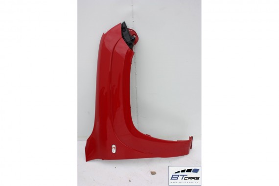VW AMAROK PRZÓD maska błotniki zderzak pas przedni lampy wzmocnienie błotnik lampa 2H LY3D 	Czerwony tornado 	Czerwony