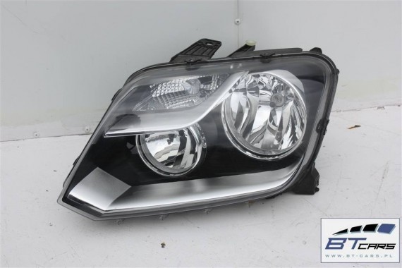 VW AMAROK PRZÓD maska błotniki zderzak pas przedni lampy wzmocnienie błotnik lampa 2H LY3D 	Czerwony tornado 	Czerwony