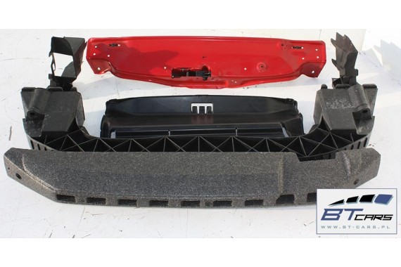 VW AMAROK PRZÓD maska błotniki zderzak pas przedni lampy wzmocnienie błotnik lampa 2H LY3D 	Czerwony tornado 	Czerwony