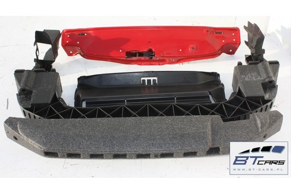 VW AMAROK PRZÓD maska błotniki zderzak pas przedni lampy wzmocnienie błotnik lampa 2H LY3D 	Czerwony tornado 	Czerwony