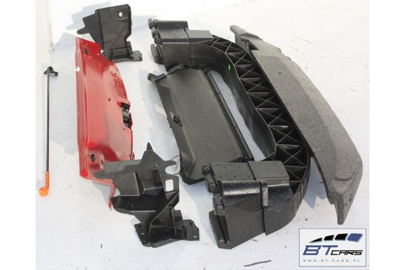 VW AMAROK PRZÓD maska błotniki zderzak pas przedni lampy wzmocnienie błotnik lampa 2H LY3D 	Czerwony tornado 	Czerwony
