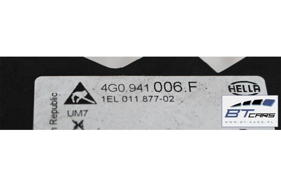 AUDI A6 4G LIFT PRZÓD maska błotniki zderzak pas przedni lampy wzmocnienie Led 4G 2015- LY9B czarny  4G0941005F 4G0941006F C7 FL