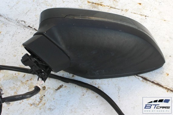 AUDI A4 LUSTERKO DRZWI LEWE 7 pin LY9B / 8W 2015-zewnętrzne pinów kabli przewodów 7pin Angielska Anglik 8W2857409 8W0857527