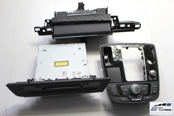 AUDI A7 ZESTAW MMI 3G+ MONITOR CZYTNIK PANEL 4G1919612C 4G0035670A 4G0919601G wyświetlacz lcd gałka touchpad sd sim 4G0035670 4G