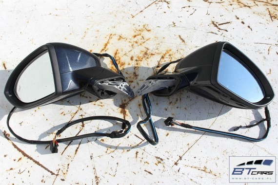 VW SPORTSVAN LUSTERKA DRZWI ASYSTENT PASA L+P 10+2 6+2 2 sztuki side assist lusterko 8pin 12pin LC9X  czerń 5Q0907685 5Q0907686