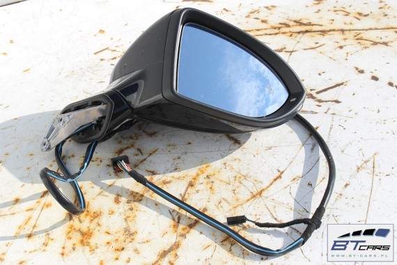 VW SPORTSVAN LUSTERKA DRZWI ASYSTENT PASA L+P 10+2 6+2 2 sztuki side assist lusterko 8pin 12pin LC9X  czerń 5Q0907685 5Q0907686