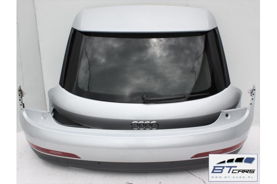 AUDI Q3 TYŁ ZDERZAK tylny +  KLAPA BAGAŻNIKA pod HAK 8U0 8U P5P5 LX7W Lodowsrebrny Srebrny 8U0827025 8U0827025B 8U0807511