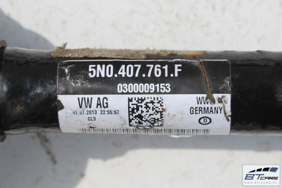 AUDI Q3 PÓŁOŚ LEWA PRZEDNIA PRZÓD 5N0407761F 5N0 407 761 F 8U