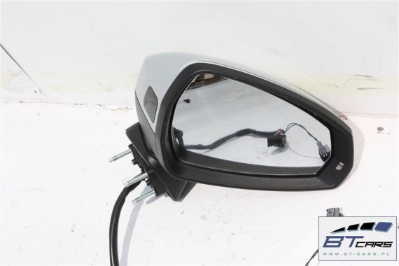 AUDI A3 LUSTERKO DRZWI PRAWE 14 PIN ASYSTENT 8V LX7W - lodowo srebrny pinów kabli przewodów8V4 8V0