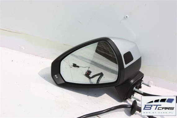 AUDI A3 LUSTERKO DRZWI PRAWE 14 PIN ASYSTENT 8V LX7W - lodowo srebrny pinów kabli przewodów8V4 8V0
