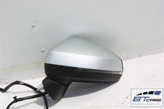 AUDI A3 LUSTERKO DRZWI PRAWE 14 PIN ASYSTENT 8V LX7W - lodowo srebrny pinów kabli przewodów8V4 8V0