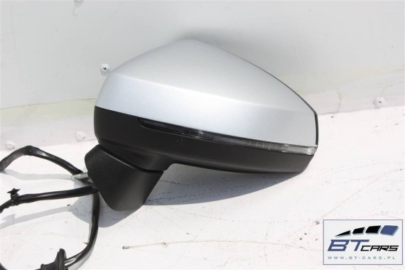 AUDI A3 LUSTERKO DRZWI PRAWE 14 PIN ASYSTENT 8V LX7W - lodowo srebrny pinów kabli przewodów8V4 8V0