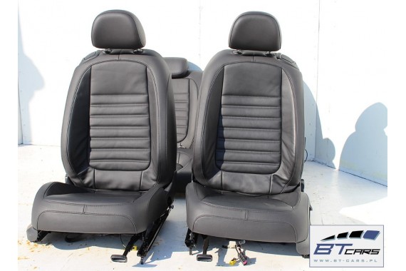 VW THE BEETLE FOTELE KOMPLET FOTELI siedzeń siedzenia tapicerka + boczek boczki drzwi 5C 5C0 2012- + podłokietnik