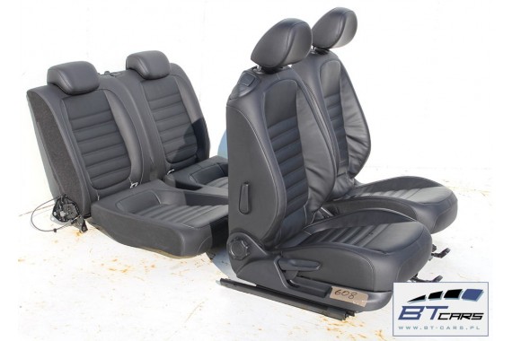 VW THE BEETLE FOTELE KOMPLET FOTELI siedzeń siedzenia tapicerka + boczek boczki drzwi 5C 5C0 2012- + podłokietnik