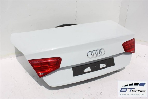 AUDI A8 4H D4 LS9R TYŁ ZDERZAK tylny + KLAPA BAGAŻNIKA + LAMPY lampa ledy LED 4H0 Kolor: 2Y biały 4H0807511 4H0827023B 4H0827023