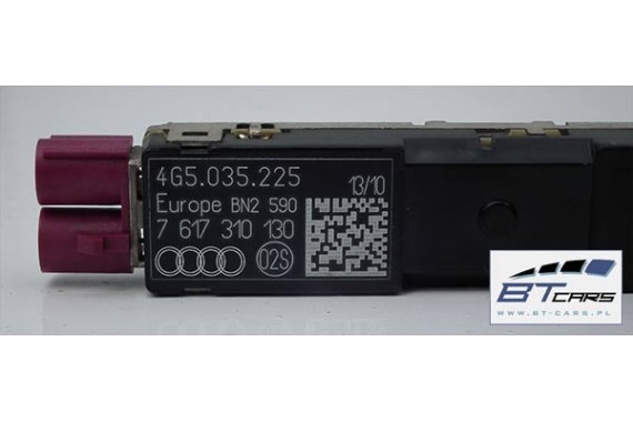 AUDI A6 SEDAN WZMACNIACZ ANTENOWY 4G5035225 4G0 035 225 4G0 035 225 A 4G5035225A 4G C7