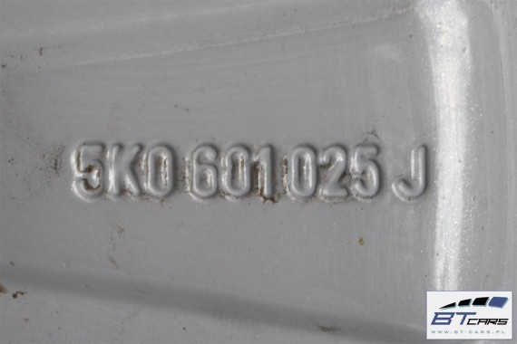 VW GOLF 5 6 VI PLUS JETTA EOS FELGI 15 OPONY KOŁA felga 5K0601025J 6,5J*15H2 ET50 opona Continental ContiProContact 195/65/15 91