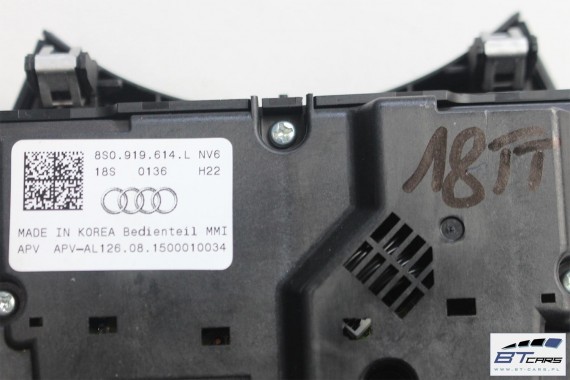 AUDI TT CZYTNIK MIB + PANEL MMI 8S0035021C 8S0919614L TOUCHPAD gałka z touchpadem sterowanie 8S0919614A 8S0035021 8S0035021C