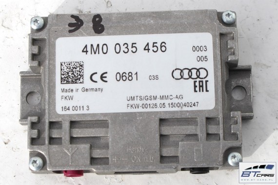 AUDI A4 TT Q7 WZMACNIACZ ANTENOWY GSM 4M0035456 4M0 035 456 ANTENY ANTENA