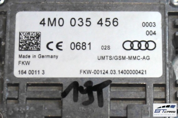 AUDI A4 TT Q7 WZMACNIACZ ANTENOWY GSM 4M0035456 4M0 035 456 ANTENY ANTENA