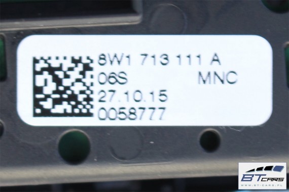 AUDI A4 PANEL STEROWANIA BIEGAMI EPB 8W1713111A 8W1 713 111 A przycisk przyciski 8W 8W1713111A 8W1713111C 8W1713111A 8W1713111C