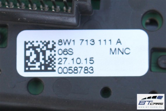 AUDI A4 PANEL STEROWANIA BIEGAMI EPB 8W1713111A 8W1 713 111 A przycisk przyciski 8W 8W1713111A 8W1713111C 8W1713111A 8W1713111C