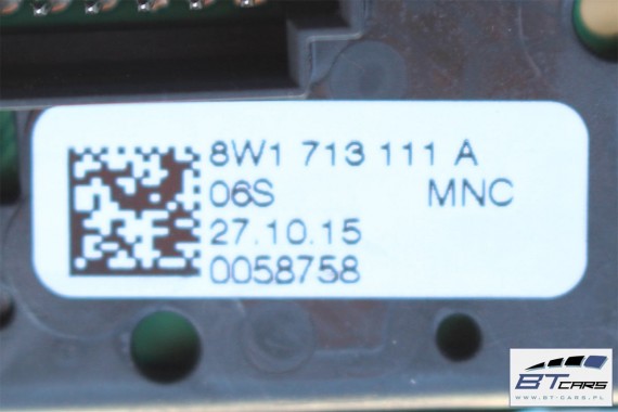 AUDI A4 PANEL STEROWANIA BIEGAMI EPB 8W1713111A 8W1 713 111 A przycisk przyciski 8W 8W1713111A 8W1713111C 8W1713111A 8W1713111C