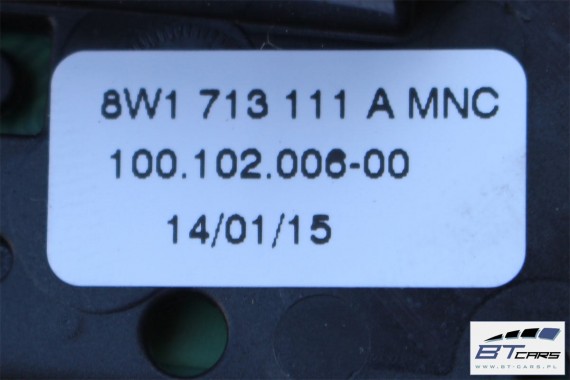 AUDI A4 PANEL STEROWANIA BIEGAMI EPB 8W1713111A 8W1 713 111 A przycisk przyciski 8W 8W1713111A 8W1713111C 8W1713111A 8W1713111C
