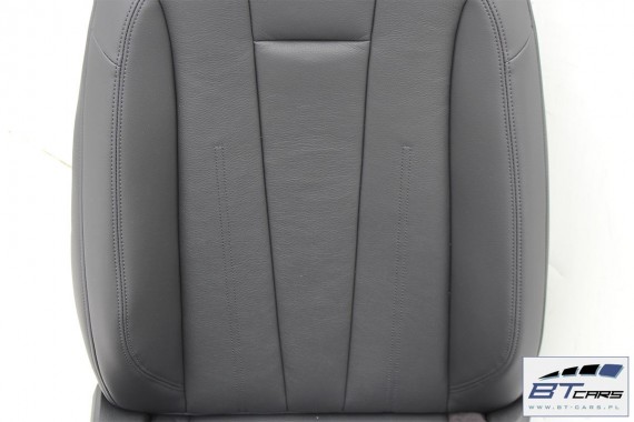 AUDI A4 SEDAN FOTELE KOMPLET FOTELI siedzeń siedzenia fotel tapicerka 8W5 8W skóra kolor czarny B9 USA fotele tapicerka czarna