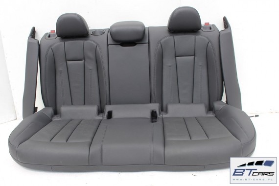 AUDI A4 SEDAN FOTELE KOMPLET FOTELI siedzeń siedzenia fotel tapicerka 8W5 8W skóra kolor czarny B9 USA fotele tapicerka czarna