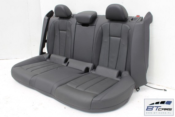 AUDI A4 SEDAN FOTELE KOMPLET FOTELI siedzeń siedzenia fotel tapicerka 8W5 8W skóra kolor czarny B9 USA fotele tapicerka czarna