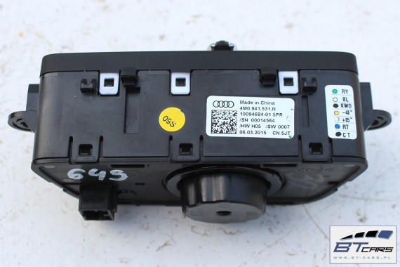 AUDI A4 A5 Q5 Q7 PRZEŁĄCZNIK WŁĄCZNIK ŚWIATEŁ 4M0941531N 4M0941531AA 4M0 941 531 N 4M0941531N 4M0941531AA 4M0941531N 4M0941531AA