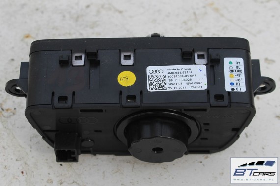 AUDI A4 A5 Q5 Q7 PRZEŁĄCZNIK WŁĄCZNIK ŚWIATEŁ 4M0941531N 4M0941531AA 4M0 941 531 N 4M0941531N 4M0941531AA 4M0941531N 4M0941531AA
