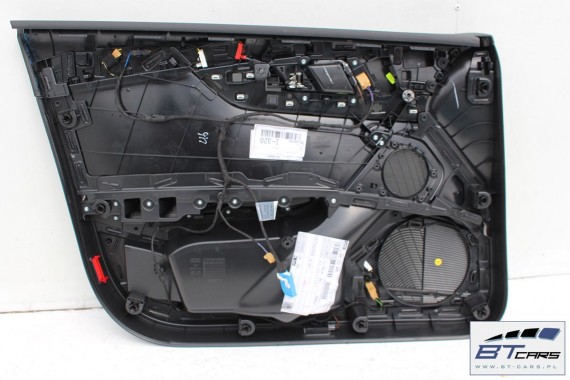 AUDI A4 SEDAN FOTELE KOMPLET FOTELI siedzeń siedzenia fotel tapicerka 8W5 8W skóra kolor czarny B9 USA fotele tapicerka czarna