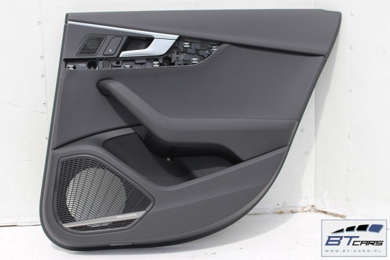 AUDI A4 SEDAN FOTELE KOMPLET FOTELI siedzeń siedzenia fotel tapicerka 8W5 8W skóra kolor czarny B9 USA fotele tapicerka czarna