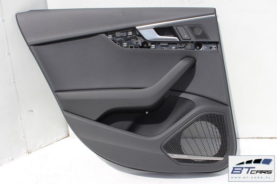 AUDI A4 SEDAN FOTELE KOMPLET FOTELI siedzeń siedzenia fotel tapicerka 8W5 8W skóra kolor czarny B9 USA fotele tapicerka czarna