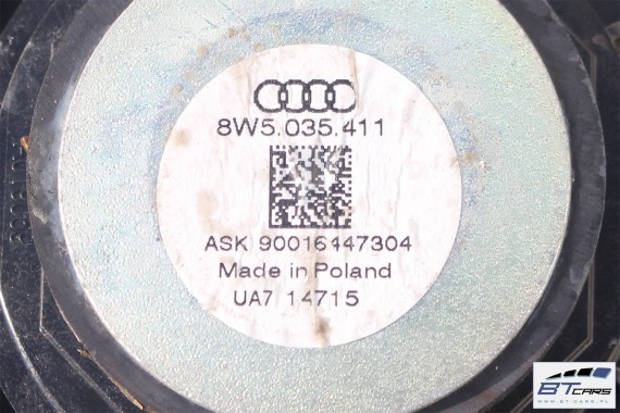 AUDI A4 KOMBI ALLROAD GŁOŚNIKI KOMPLET 8W9035382 8W5035411 8W0035415 8W5035399 8W0035399 8W0035454 8W ZESTAW GLOŚNIKÓW B9 AVANT