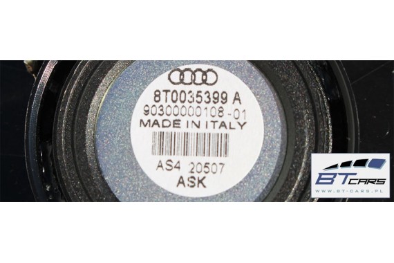 AUDI A4 A5 GŁOŚNIKI KOMPLET GŁOŚNIKÓW NAGŁOŚNIENIE 8T0035399A 4F0035399A 8T0035411 8T0035415A 8F0035382 8K 8T