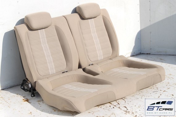 VW THE BEETLE CABRIO FOTELE KOMPLET FOTELI siedzeń siedzenia fotel tapicerka 5C 5C3 welur kolor beżowy beż
