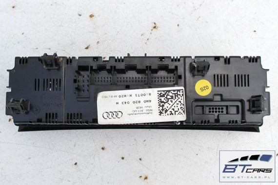 AUDI A8 S8 PANEL KLIMATYZACJI 4H0820043H 4H0820043E 4H0820043L moduł sterownik nawiewu klimy przedni przód 4H0820043H 4H0820043E